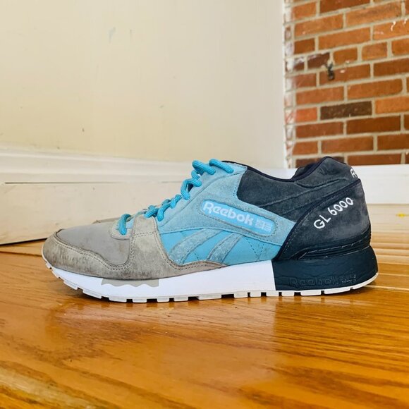 Men 8.5 US Reebok Classic Reproduction Sneakers Gl 6000 OG 80'S - Picture 7 of 16